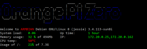 Orange Pi Zero Jessie