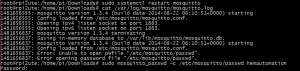 Konfigurera MQTT password