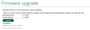 Uppgradering av VeraSecure