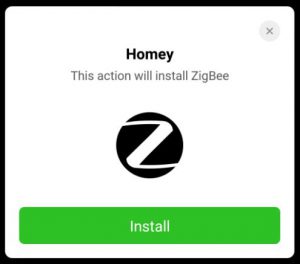 Installera Zigbee