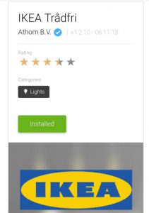 Med hjälp av Homeys egna IKEA app för trådfri går det att inkludera Zigbee enheter direkt.