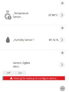 2 av 3 sensorer i Xiaomi aqara fungerar i vera