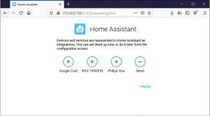Home Assistant hittar automatiskt enheter på samma nätverk