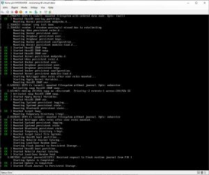 Första uppstarten av Hass.io i Hyper-v