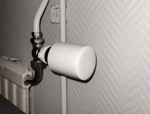 Tado termostaten är nu monterad