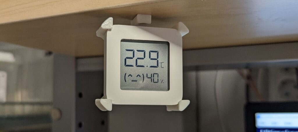 Hållare till temperatur och luftfuktighetssensorn LYWSD03MMC