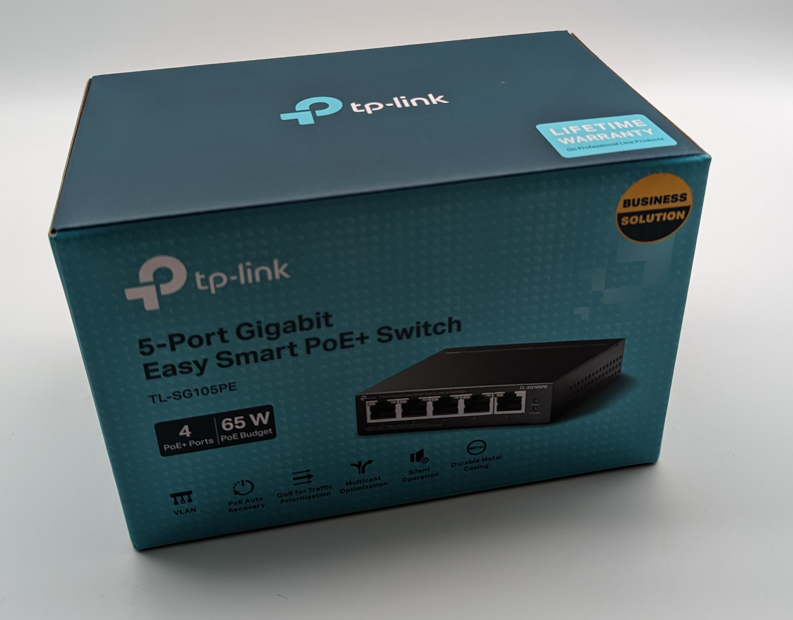 TP-link TL-SG105PE som billig switch
